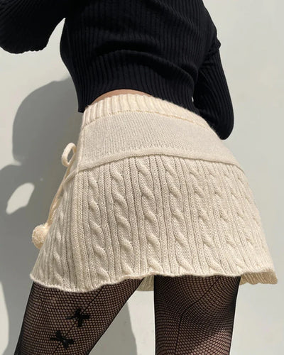 Sweet town knit skirt